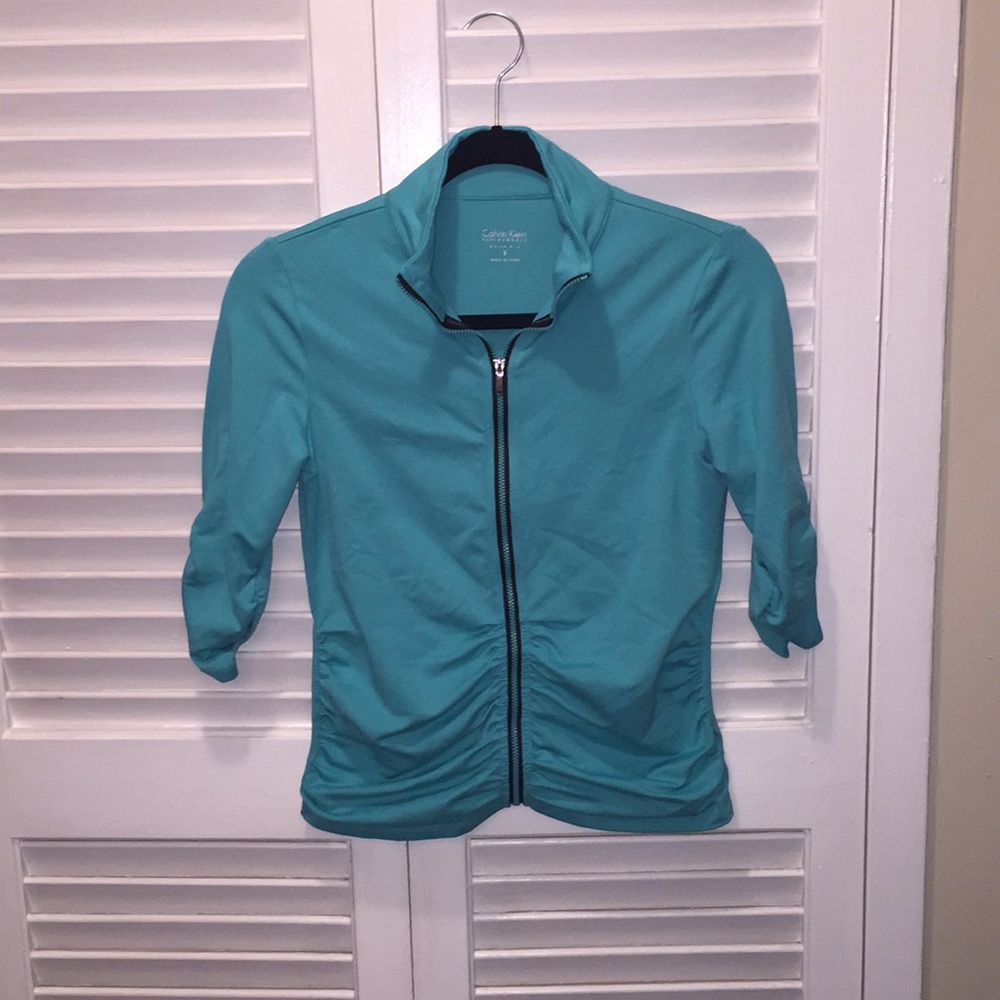 Athletic zip up